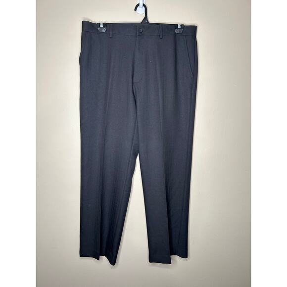 Perry Ellis Portfolio Men's Dress Pants 36x30 Charcoal dark gray RN 37763 - Picture 1 of 4